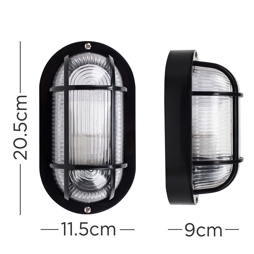 Parapet Led Parapet Lighting On Bulkhead PIXORA Polycarbonate LED Bulkhead Outdoor