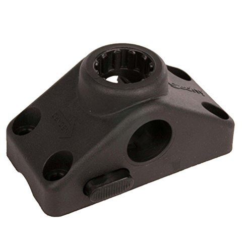 141 Kayak/SUP Transducer Mounting Arm with Gear-Head Black, Medium