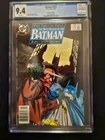 DC Batman # 435 July 1989 CGC Grade Of 9.4 Newsstand Edition Comic Book TMDOTB 3