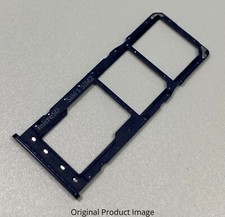 OEM Dual Sim Card Tray  SD Card Holder For Samsung Galaxy A10 A105/2019 Blue