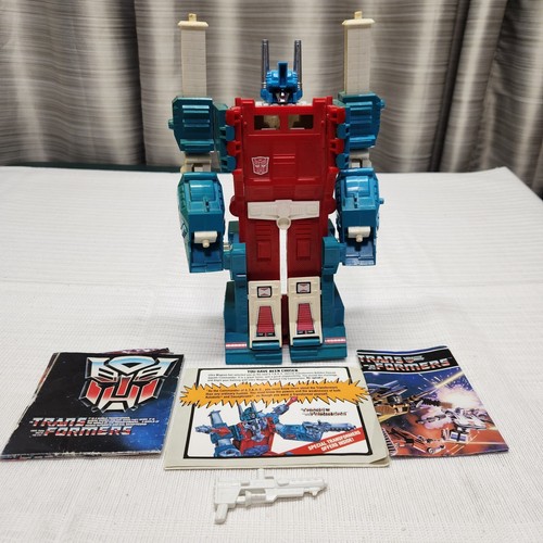 1984 Ultra Magnus Painted Head Face Transformers G1 Vintage Rubber Tires - Picture 12 of 23