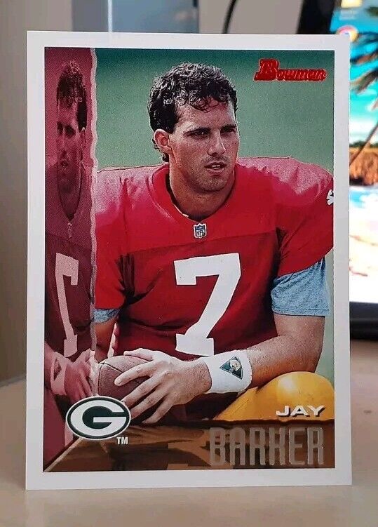 1995 JAY BARKER BOWMAN ROOKIE RC ALABAMA CRIMSON TIDE 1992 1995 JAY BARKER BOWMAN ROOKIE RC ALABAMA CRIMSON TIDE 1992