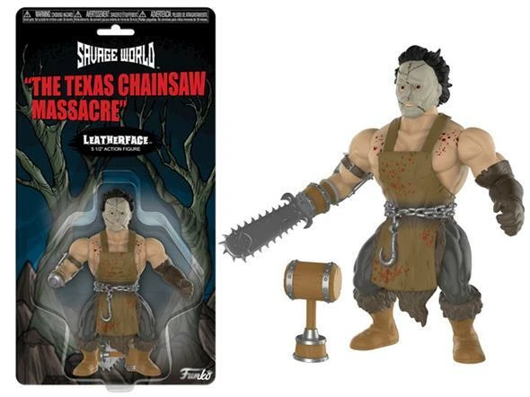 Savage World Horror - Texas Chainsaw Massacre Leatherface 14 CM Funko - Photo 1/1