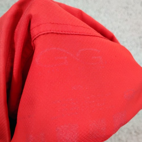 Game Guard Shirt Mens Large Red Outdoor Vented Hiking Fishing Polyester Beach A2 - Picture 8 of 18