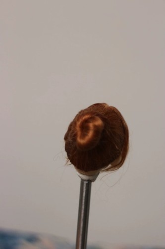 1:6 Brown High Ponytail Hair Wig Fit 12" Woman Action Figure Head Sculpture Toys - Picture 4 of 4