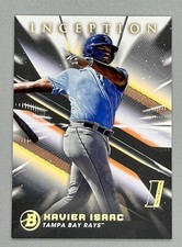 2023 Bowman Inception Baseball Xavier Isaac Base Initiation #83