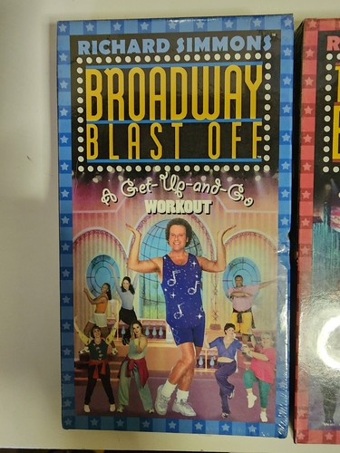 Richard Simmons Tone Up on Broadway & Blast Workout NEW SEALED VHS Lot Of 2 - Picture 2 of 6