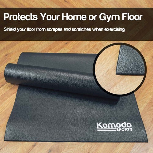 Komodo Bicicleta Entrenador Cruzado Alfombra Protección Suelo Ejercicio Gimnasio Equipo de Fitness - Imagen 4 de 12