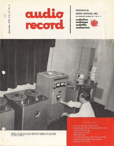 Audio Record Magazine 1954-1959, Lot of 18 Issues, w/ Tape Recorder Directories - Picture 7 of 20