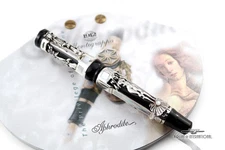 Montegrappa Aphrodite Limited Edition Silver Fountain Pen -#469/1912