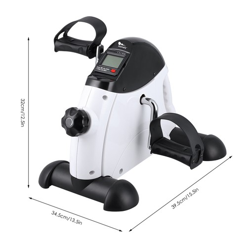 Mini Bicicleta de Ejercicio Debajo del Escritorio Pedal Ejercitador Ciclo Brazo Pierna Pedler Pantalla LCD - Imagen 10 de 43