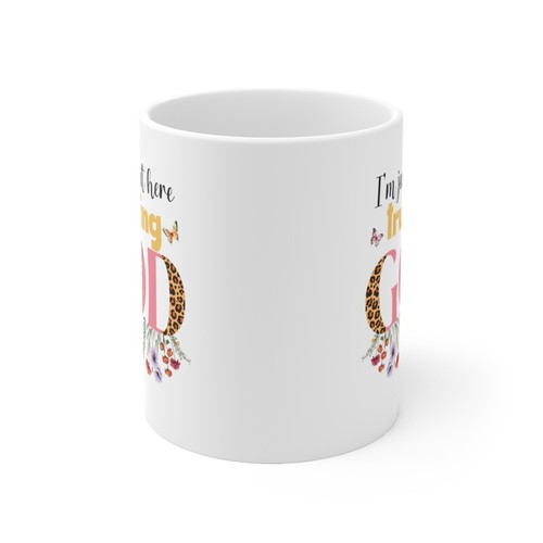 Mug Christian Confirmation God Inspirational Baptism Christening Mug - Picture 2 of 3