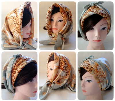 Salvatore Ferragamo ベロア シルク ストール 未使用タグ付 Salvatore Ferragamo Scarf Silk 100％ about 87.5cm×88cm light