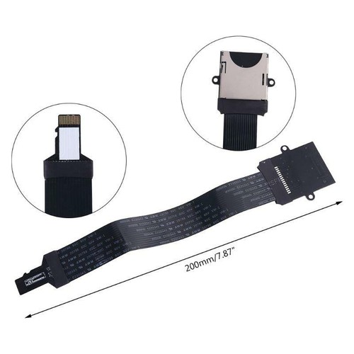 SD card Female to TF micro SD Male Flexible Memory Card Extension cable reader - Zdjęcie 16 z 16