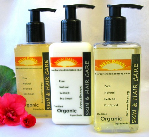 NEW DAWN SKIN & HAIR CARE GIFT SET - Organic Handmade Lotion, Shampoo and Wash - Picture 5 of 10