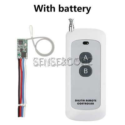 433mhz DC3.6V-24V 1CH Relay Wireless RF Remote Control Switch Receiver Module US