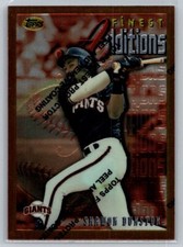 💎1996 Finest Baseball #219 Shawon Dunston - San Francisco Giants💎
