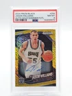 JASON WILLIAMS 2024 PRIZM BLACK LEGENDS AUTO GOLD SHIMMER FOTL 10/10 PSA 8 Q2596