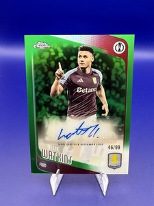 その他 Moussa Diaby & Ollie Watkins auto 06/10 Ollie Watkins and Moussa Diaby, the Premier League's best double