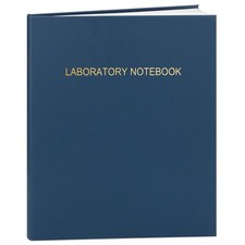 Yeplan Lab Notebook Laboratory Notebooks, 96 Pages, 8 7/8" x 11 1/4", Hardbo...