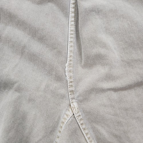 Pantalone Gramicci vintage uomo medio beige twill tela cintura larga escursione outdoor - Foto 13 di 16