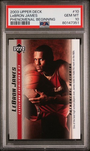 2003 LeBron James #10