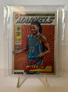 2023-24 NBA Hoops Premium Stock -  #22 Cason Wallace Net Marvels Case Hit (RC) 
