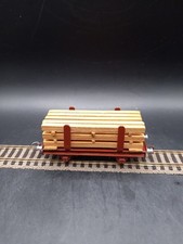 PIKO EXPRESS H0 DDR RUNGENWAGEN MIT BALKEN LADUNG