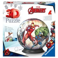 Ravensburger 3D Puzzle 11496 - Puzzle-Ball Avengers - 72 Teile - Puzzle-Ball FüR