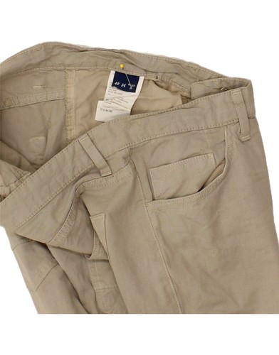 Jeans uomo slim TRUSSARDI W32 L32 beige cotone FB05 - Foto 4 di 5