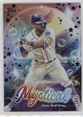 2024 Topps Update Mystical Black /299 Julio Rodriguez Rodríguez #MYS-8 17lu
