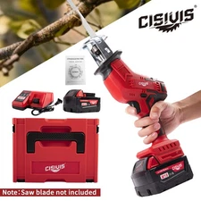 For Milwaukee M18 Battery Cordless Reciprocating Saw Kit w/ Battery & Charger