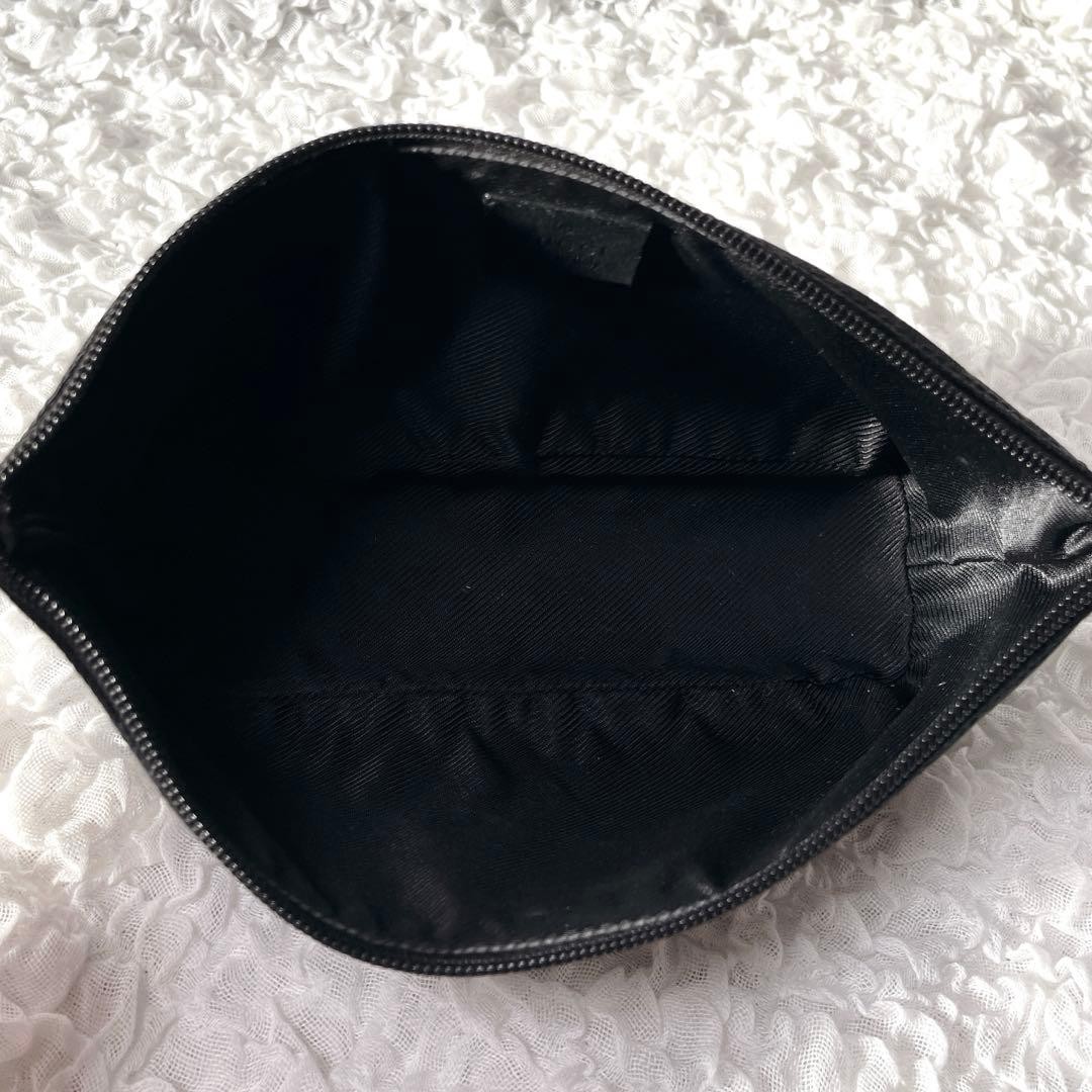 GUCCI GG Canvas Shoulder Bag Black Compact Crossbody Authentic Leather thumbnail 6