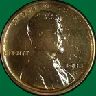 1915-S Lincoln Wheat Cent Very Good VG Coin, Harshly Cleaned #34379