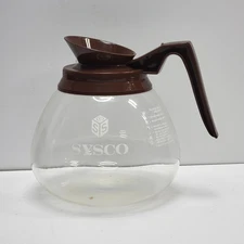 For BUNN VPR Commercial Coffee Glass Pot/Carafe/Decanter Brown Handle