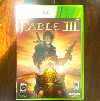 Microsoft Game Studios Fable III Xbox 360 Fable Series 2010 M NTSC Manual