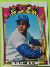1972 Topps #439 Billy Williams Baseball Card (Chicago Cubs)
