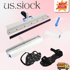 Epoxy Floor Tools Kit - Self-Leveling Rake, Spike Roller & Spiked Shoes