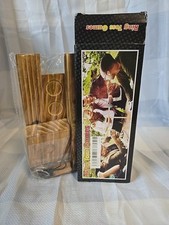 Ring Toss: Adults' Hook Ring Game, Indoor/Outdoor, Wooden, for Bars, Home, Party