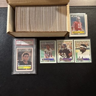 1983 TOPPS FOOTBALL COMPLETE SET (396) MARCUS ALLEN PSA8 SINGLETARY MCMAHON RC
