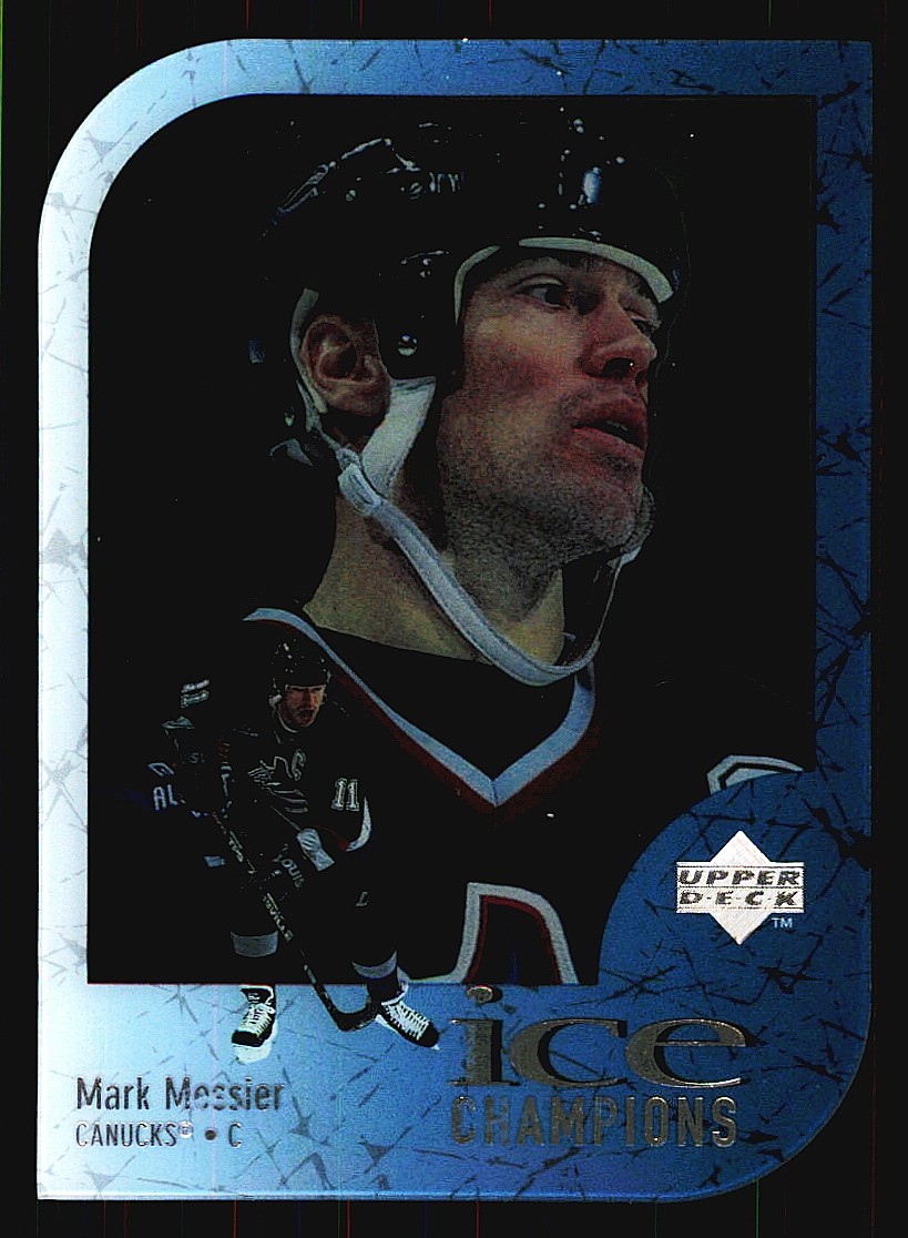 1997-98 Upper Deck Ice Mark Messier Champions #IC11 Vancouver Canucks