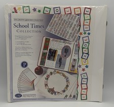 Creative Memories School Times Collection Kit 12" x 12" Pages Cards Stickers New