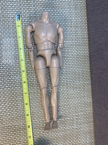 Figura maschile nudo scala 1/6 articolazioni articolate braccia caviglie busto senza marchio - Foto 19 di 21