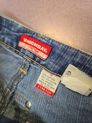 Union Bay Capri Jeans Lite Wash Denim 90s Y2K Damen Größe 3 - Bild 2 von 8