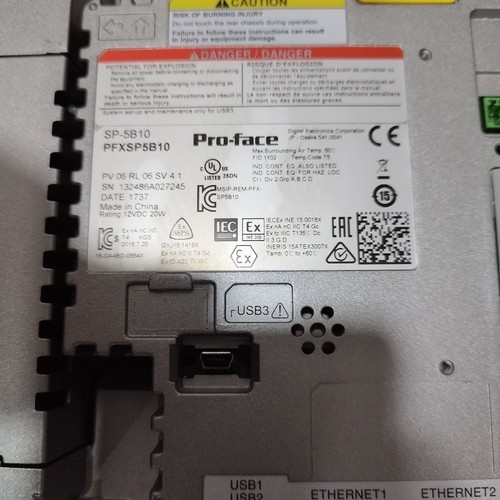 READ TEXT ▀▄▀ PRO-FACE SP-5B10 - PFXSP5B10 + SP-5600WA - PFXSP5600WAD PROFACE - Imagen 4 de 5
