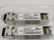 2PCS Original Cisco Meraki MA-SFP-10GB-SR 600-22060-C 10GBASE-SR SFP+SR 850nm LC