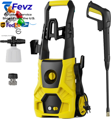#ad Electric Pressure Washer 5000 PSI 3.0 GPM High Power with 4 Yellow $166.87