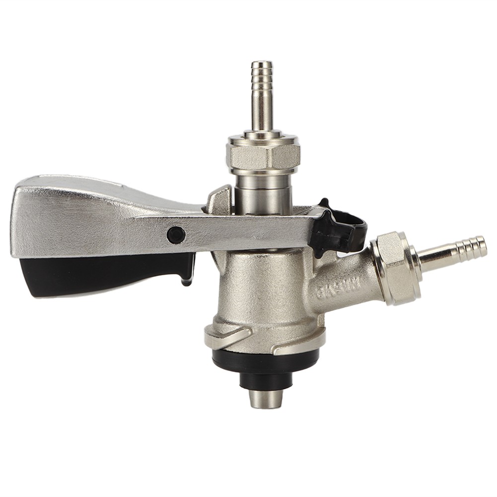 G5/8 S Type Brewing Draft Beer Keg Taps Coupler Dispenser For Home Bars Pubs
