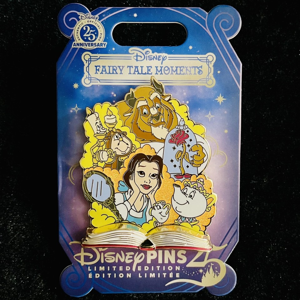 LE Belle Beauty and the Beast Fairy Tale Moments Book January Monthly ...