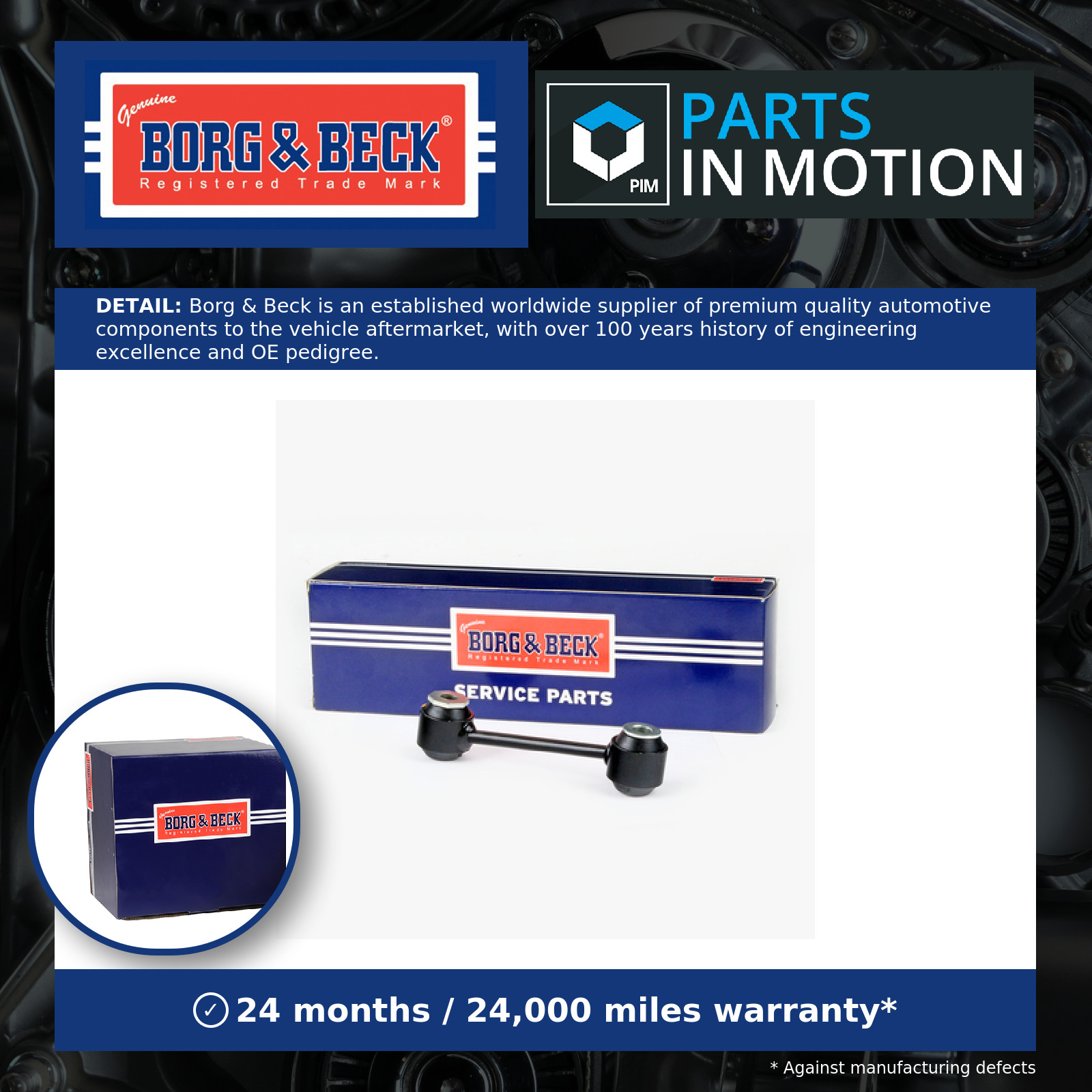 Anti Roll Bar Link fits MERCEDES C63 AMG S206, W206 2.0 Rear 2022 on 139.580 B&B